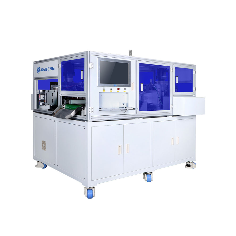 HS-880XZ-400 máy cắt và tước dây tự động hoàn toàn (lưỡi quay)