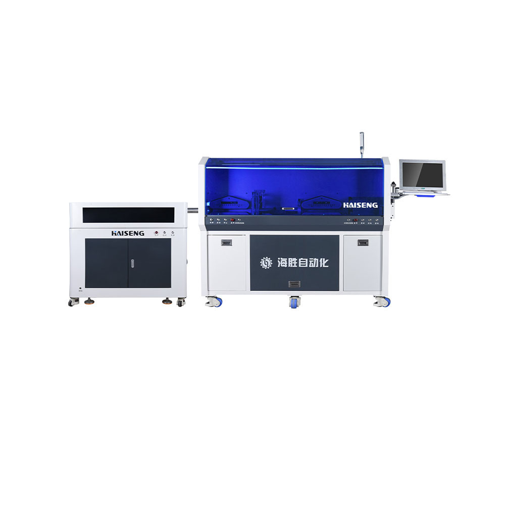 HS-880XZ-300 máy cắt và tước dây tự động hoàn toàn (lưỡi quay)